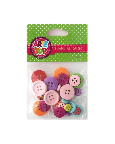 Set de botones plásticos